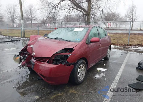 2005 Toyota Prius from USA, damaged, VIN JTDKB20U457028285